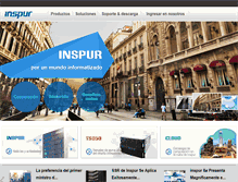 Tablet Screenshot of es.inspur.com